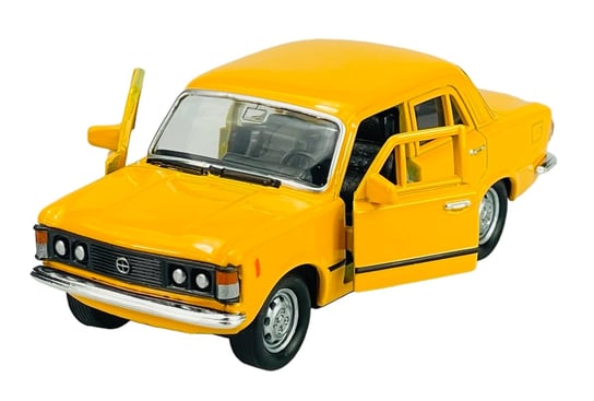 WELLY FIAT 125P ŻÓŁTY 1:34 SAMOCHÓD NOWY METALOWY MODEL Welly