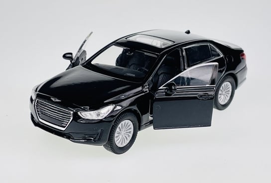 Welly Hyundai Genesis G90 Eq900 Czarny 1:34 Samochód Nowy Model Metalowy Welly