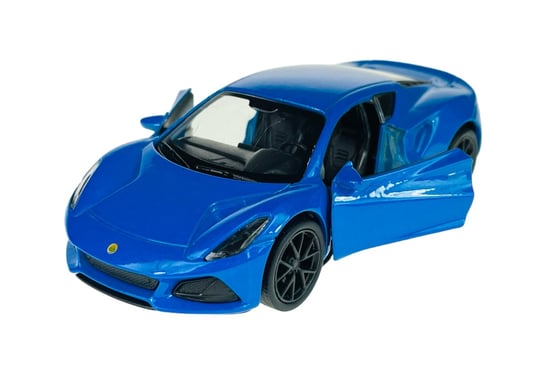 Welly Lotus Emira Niebieski 1:34 Samochód Nowy Metalowy Model Welly