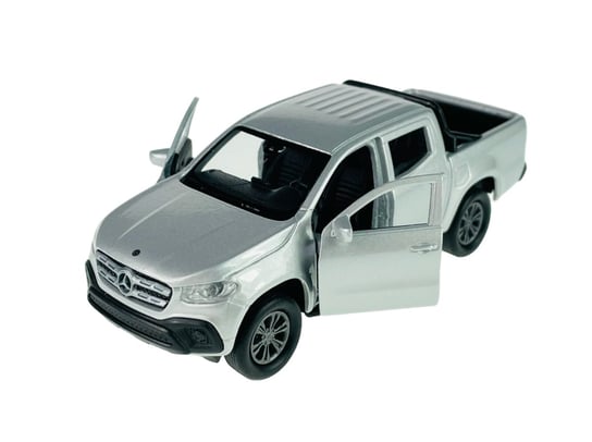 Welly Mercedes-Benz X-Class Srerbny 1:34 Samochów Nowy Metalowy Model Welly