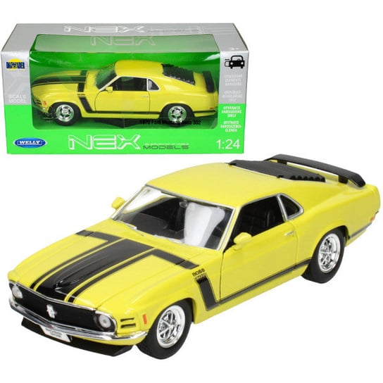 Welly, model Ford Mustang Boss 302 1970 Welly