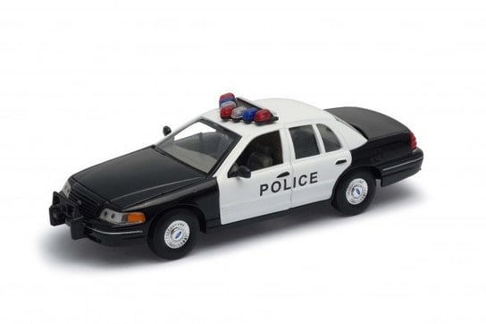 Welly, model kolekcjonerski Samochód 1999 Ford Crown Victoria Police Welly