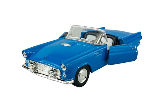 Welly Old Timer 1955 Ford Thunderbird Bez Dachu Niebieski 1:34 Metalowy Model Nowy Welly