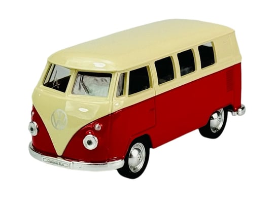 WELLY OLD TIMER 1963 VW VOLKSWAGEN T1 BUS BIAŁO-CZERWONY 1:34 49764 Welly