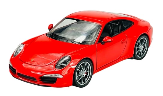 Welly Modellino Porsche 911 Carrera S - Bianco - Auto Giocattolo Da Collezione 1:24