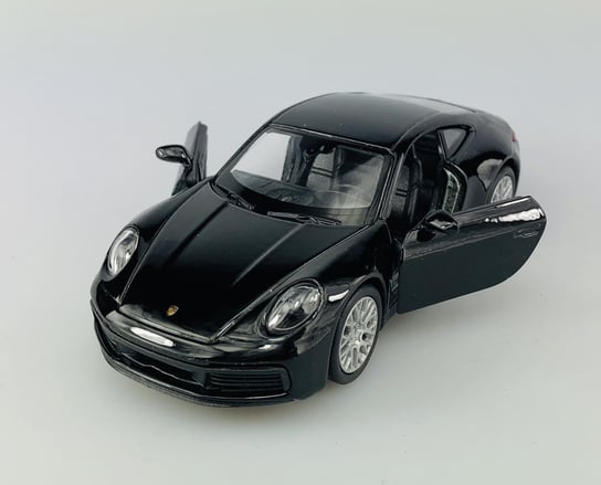 Welly Porsche 911 Carrera 4S Czarny 1:34 Samochód Nowy Metalowy Model Welly