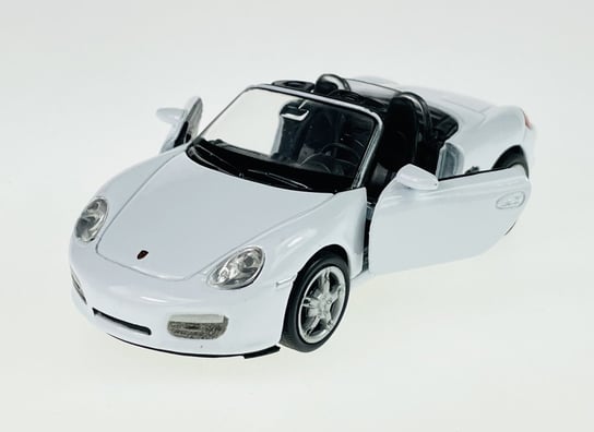 Welly Porsche Boxster S Bez Dachu Biały 1:34 Samochód Nowy Metalowy Model Welly