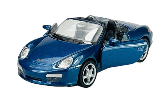 Welly Porsche Boxster S Bez Dachu Niebieski 1:34 Samochów Nowy Metalowy Model Welly