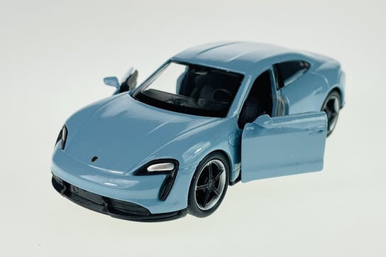 Welly Porsche Taycan Turbo S Niebieski 1:34 Samochów Nowy Metalowy Model Welly