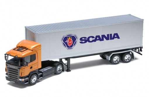Welly, Scania R470 Tractor Trailer, model Welly
