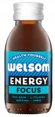 WELSOM Energy Focus napój shot kofeina 100 ml Inna marka