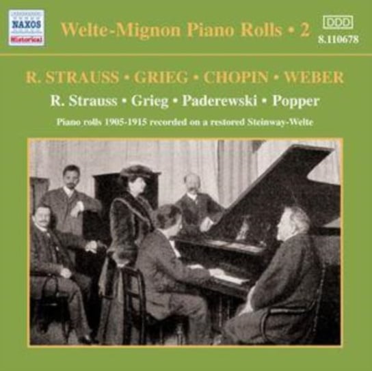 Welte-Mignon Piano Rolls. Volume 2 Various Artists