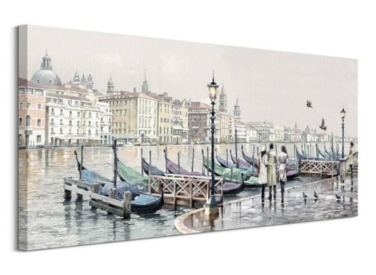 Wenecki port - obraz na płótnie Inna marka