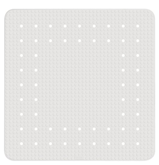WENKO, Mata antypoślizgowa Mirasol, kwadratowa, biała, 54x54 cm Wenko