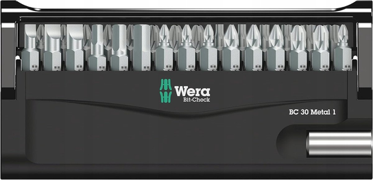 Back Inna Bit WERA Zestaw Bitów Bit-Check 30 Metal 30 Elementów - Inna marka | Sklep ...