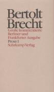 Werke. Große kommentierte Berliner und Frankfurter Ausgabe. 30 Bände (in 32 Teilbänden) und ein Registerband Brecht Bertolt