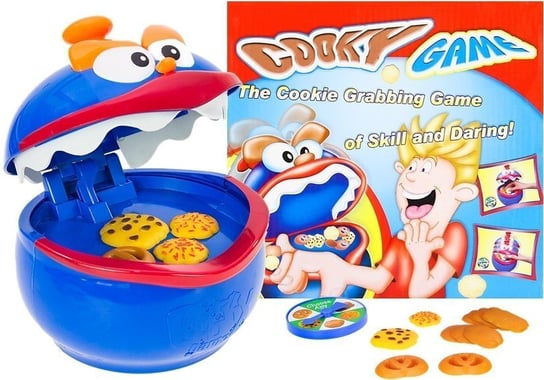 Wesoła Gra Rodzinna Ciasteczkowy Potwór CookyGame Lean Toys