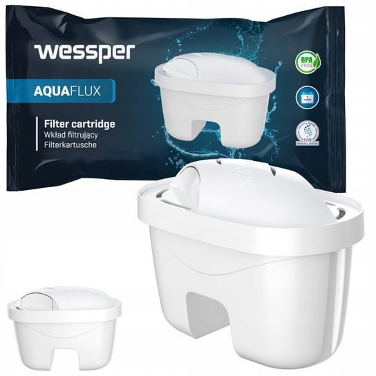 Wessper Aquaflux Filtr Do Dzbanków: Brita, Aquaphor, Wessper, Dafi (Zamiennik) Wessper