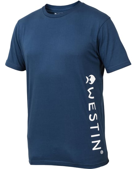 Westin Pro T-Shirt Navy Blue Rozmiar XL - koszulka wędkarska Westin