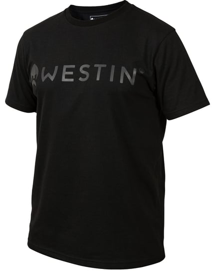 Westin Stealth T-Shirt Black Rozmiar M - koszulka wędkarska Westin