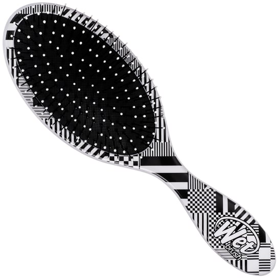 Wet Brush Original Detangler Checkers szczotka do codziennego czesania włosów biało-czarna Wet Brush