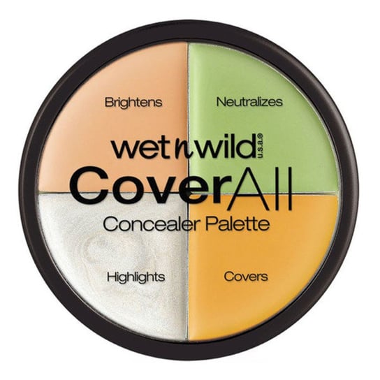 Wet n Wild, Cover All Concealer Palette, paleta korektorów do twarzy, 6,5 g Wet n Wild