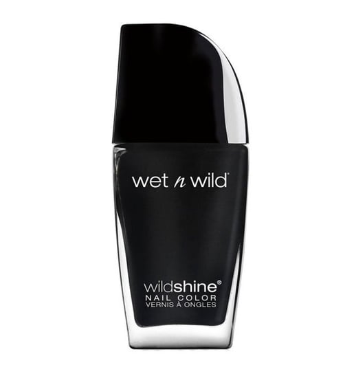 Wet&Wild, Wild Shine, Lakier Do Paznokci, Black Creme, 12,3 ml Wet&Wild