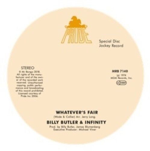 Whatever's Fair / Simple Things, płyta winylowa Billy Butler & Infinity, Lady Lee