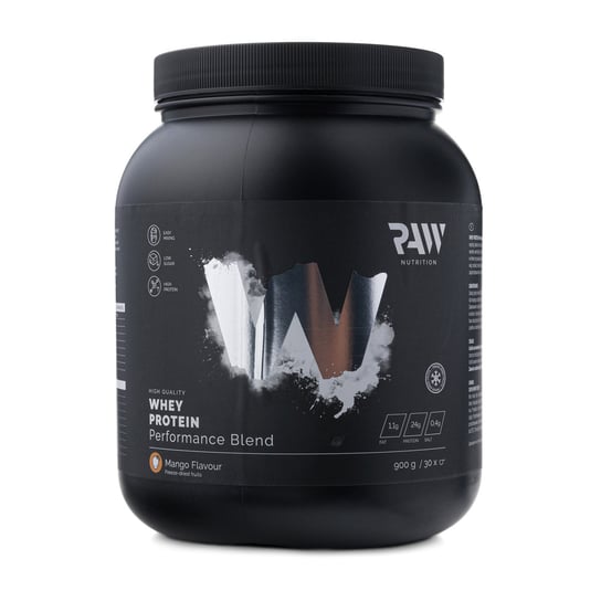 Whey Protein Raw Nutrition 900g mango WPC-59016 900 g No Brand