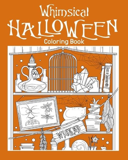 Whimsical Halloween Coloring Book PaperLand