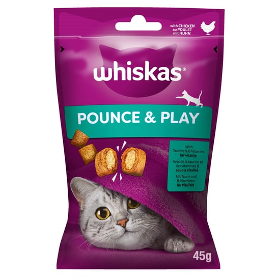 Whiskas Przysmak Vitality Kurczak 45g Whiskas