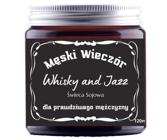 Whisky And Jazz Świeca Sojowa Zapachowa W Szkle Świeczka Jack Daniels Mamasi Candle