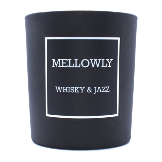 Whisky & Jazz - naturalna świeca sojowa - Mellowly Mellowly