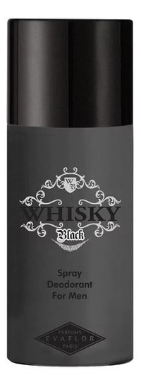 Whisky, Men, Dezodorant Black Evaflor, 150 ml Whisky