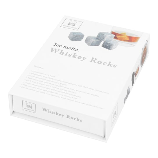 Whisky stones - zestaw prezentowy premium Whiskey Rocks