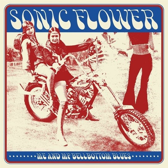 (White/Red/Blue) Me And My Bellbottom Blues, płyta winylowa Sonic Flower