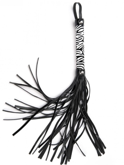 White Small Leopard Flogger Admiranda