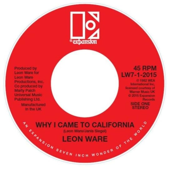 Why I Came To California / Rockin' You Eternally Ware Leon