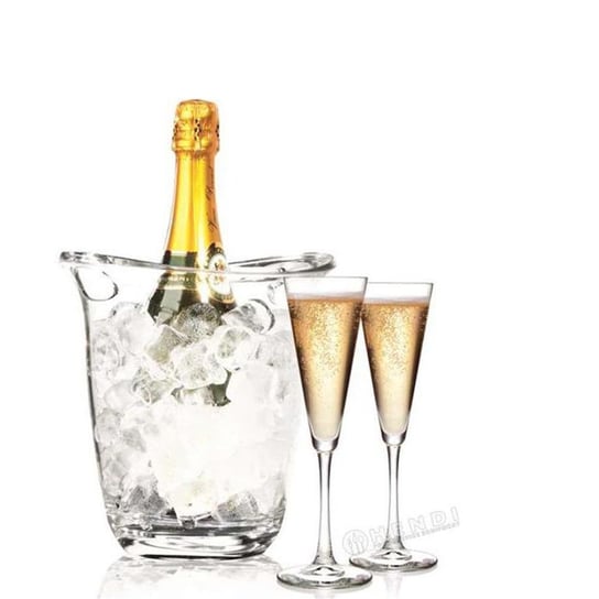 Wiaderko do lodu oraz wina i szampana z tworzywa SAN - Hendi 593158 Hendi