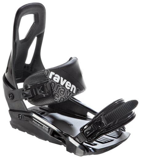 Wiązania snowboardowe Raven S200 Black S/M Raven