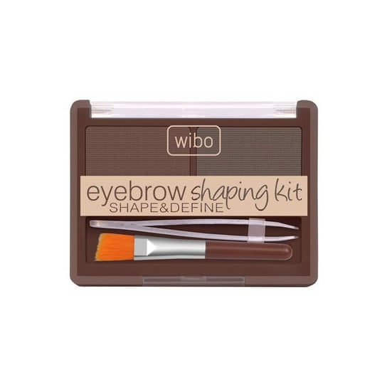 Wibo, Eyebrow Shaping Kit Shape & Define, zestaw do makijażu brwi 02 Dark Wibo