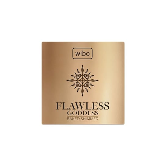 Wibo, Flawless Goddess Highlighter, wypiekany rozświetlacz do twarzy i ciała z lusterkiem, 10 g Wibo