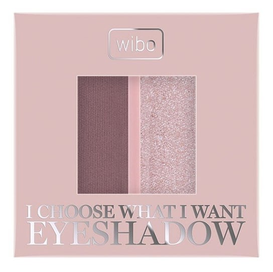 Wibo, I choose what I want, cienie do oczu w wersji duo 1 Ash Rose Wibo