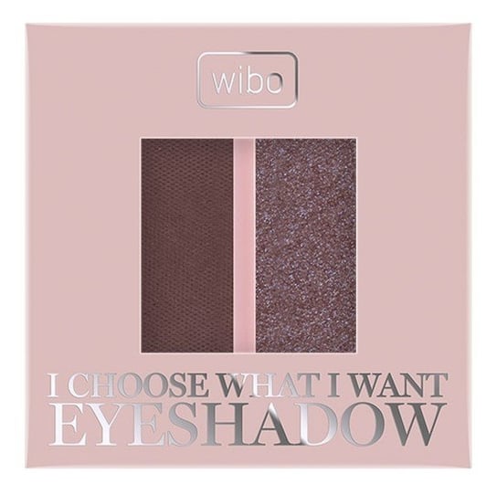 Wibo, I choose what I want, cienie do oczu w wersji duo 2 Silk Umber Wibo