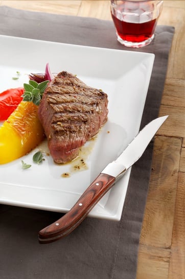 Widelec stekowy AMEFA Royal Steak, czarny Amefa