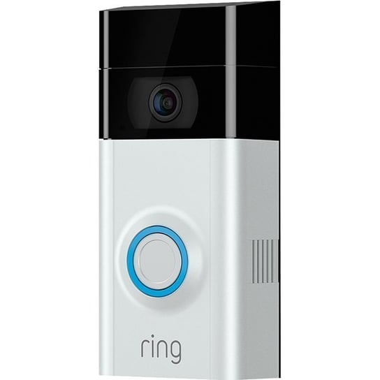 Wideodzwonek Ring Video Doorbell 2, akumulator/kabel, Satin Nickel Ring