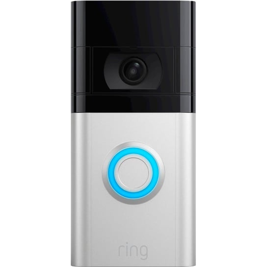 Wideodzwonek Ring Video Doorbell 4, akumulator/kabel, Satin Nickel Ring