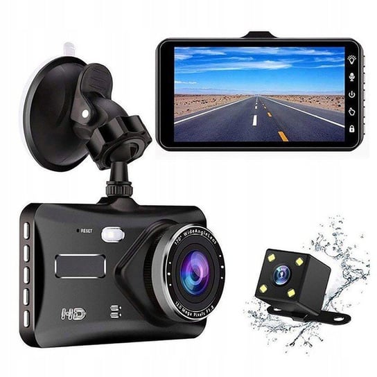 Wideorejestrator kamera samochodowa kamera cofania dotykowy ekran GT300 Revento