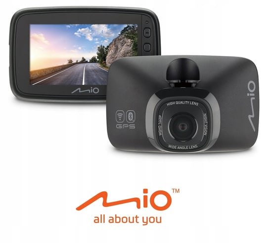 Wideorejestrator MIO MiVue 818 GPS, Wifi, BLUETOOTH, 60kl/s MIO