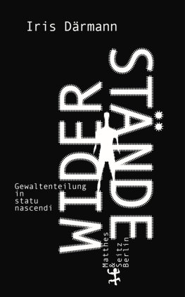 Widerstände Matthes & Seitz Berlin